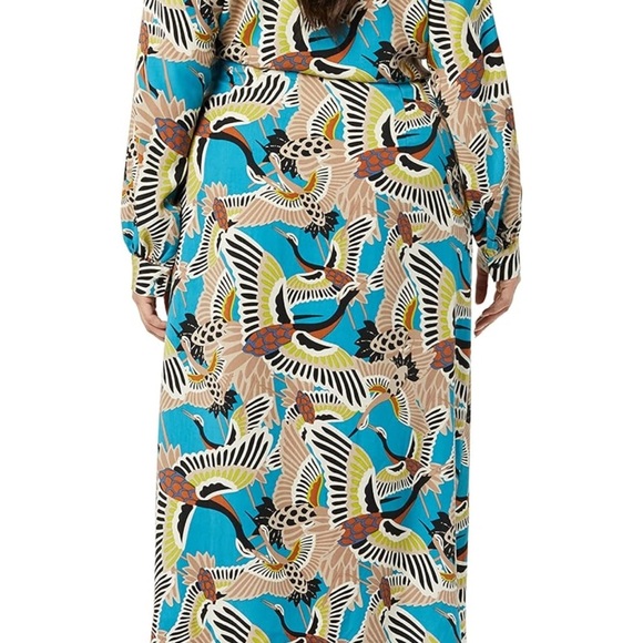 Women's Raina Draped Crossover Maxi Dress slip - Picture 4 of 4